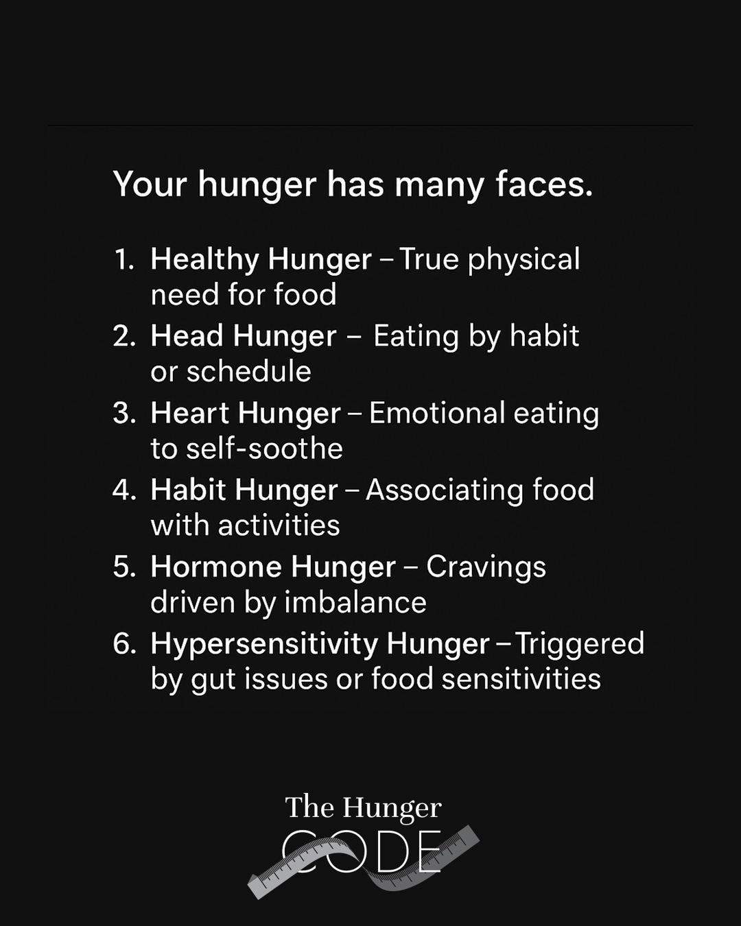 Many faces of Hunger - The hunger Code